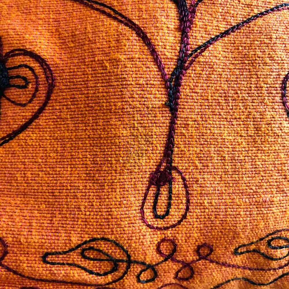 Earth Divas Reversible Boho Embroidered Hobo Bag - Picture 10 of 15